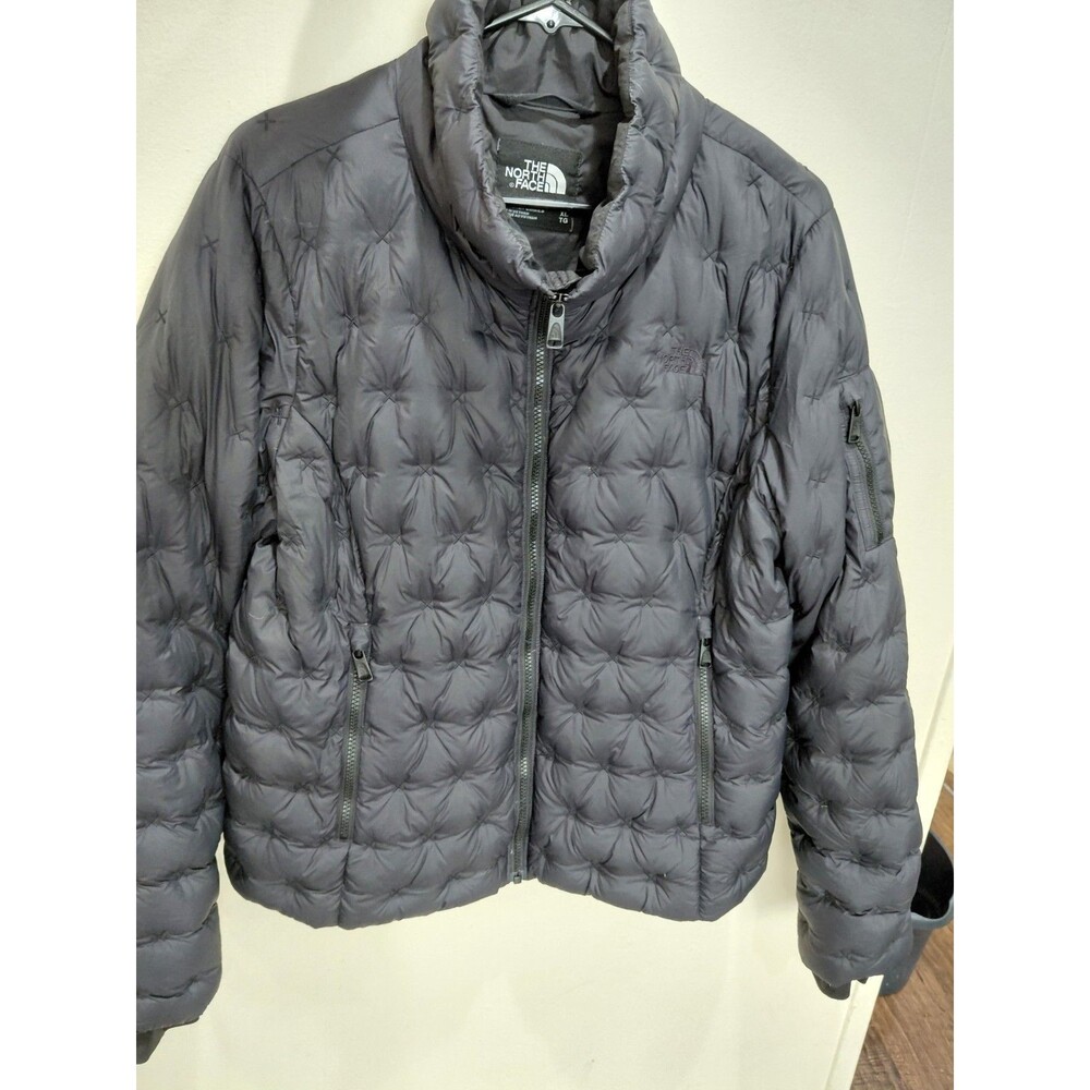 THE NORTH FACE WOMEN'S HOLLADOWN CROP JACKET 550 DOWN SIZE XL Black